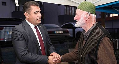 Vali Aslan'dan muhtara taziye