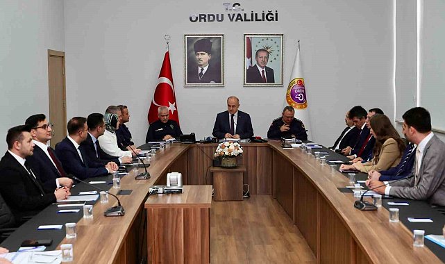 Vali Erol: "Son bir yılda olay sayılarında yüzde 11 azalma oldu"
