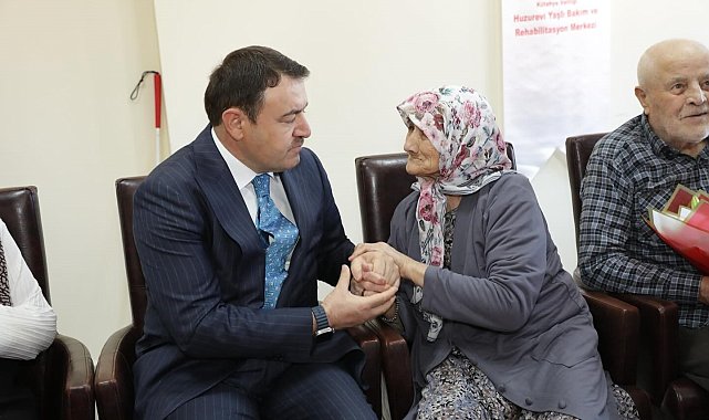Vali Musa Işın'dan huzurevi ziyareti