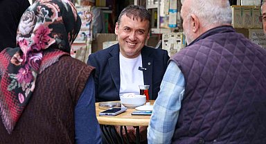 Vali Sözer, esnaf ve vatandaşlarla buluştu