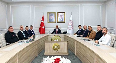 Vali yardımcıları değerlendirme toplantısı yapıldı