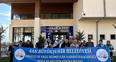 Van Büyükşehir Belediyesi Dünya Yaşlılar Günü'nü unutmadı