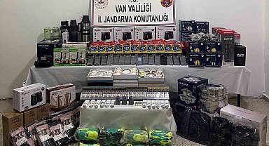Van'da 1 milyon lira değerinde kaçak malzeme ele geçirildi