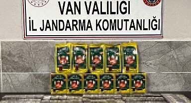 Van'da bin 460 paket kaçak sigara ele geçirildi