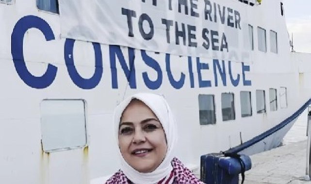 Vekil Ün 'Vicdan' gemisiyle Gazze yolculuğuna çıktı