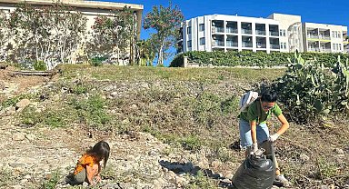 Yabancı uyruklu kadınlardan örnek temizlik etkinliği