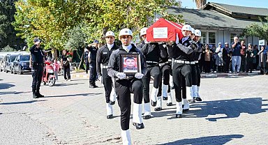 Yangında ölen polis memuru Adana'da toprağa verildi