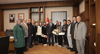 Yarışmalarda derece elde eden öğrenciler ödüllendirildi