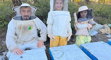 Yatağanlı miniklerden arıcılığa erken başlangıç