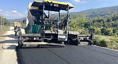 Yeşilyayla köyü sıcak asfalta kavuştu