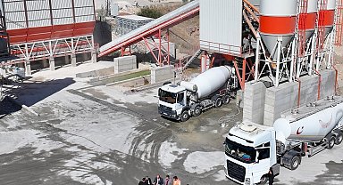 Yeşilyurt'ta beton üretim kapasitesi ikiye katlandı