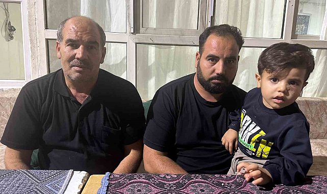 Yorgun merminin isabet ettiği çocuk yaralandı