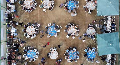 Yörük köyünde imece usulü yöresel yemeklerle gastronomi şenliği