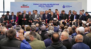 Yozgat Çayıralan Belediyesi sosyal tesisi açıldı