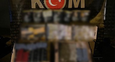 Yozgat'ta 103 bin makaron ele geçirildi