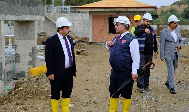Yozgat'ta 25 bin metrekare alanda Atık Su Arıtma Tesisi inşa ediliyor