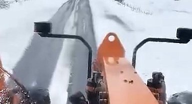 Yozgat'ta mevsimin ilk kar yağışı gerçekleşti
