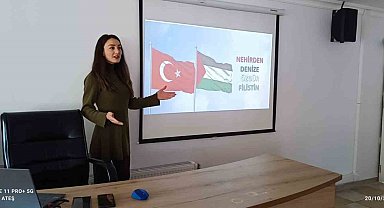 Yükümlüler, işgal altındaki Filistin'i anlatan belgeseli izledi