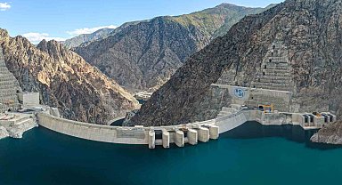 Yusufeli HES 3 yılda 3,4 milyon megavatsaatlik elektrik üretti