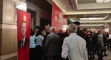 Zonguldak'ta CHP'nin kongresinde yumruklu kavga