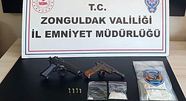 Zonguldak'ta uyuşturucu operasyonunda 1 kişi tutuklandı