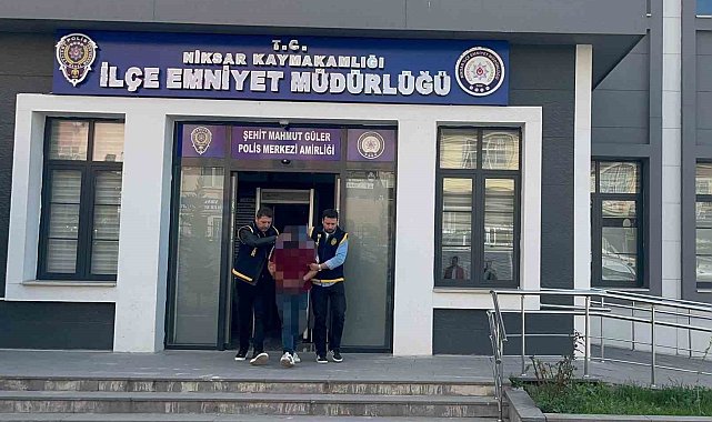 13 yıl hapis cezası bulunan hükümlü Tokat'ta yakalandı