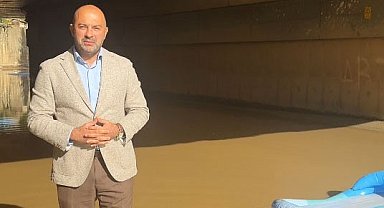 20 ay sonra aynı noktada su baskını yaşandı: Bu kez AK Parti'den CHP'li Belediye Başkanı Köse'ye 'alt geçit' eleştirisi geldi