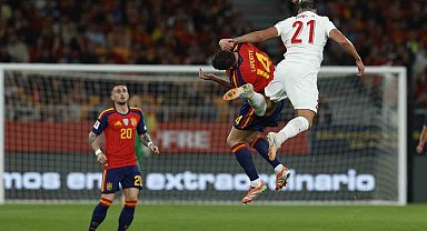 2026 FIFA Dünya Kupası Avrupa Elemeleri: İspanya: 1 - Türkiye: 1