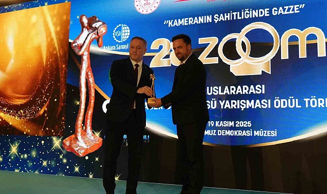 28. Zoom Uluslararası Haber Görüntüleri Yarışması'nda İHA'ya 4 ödül