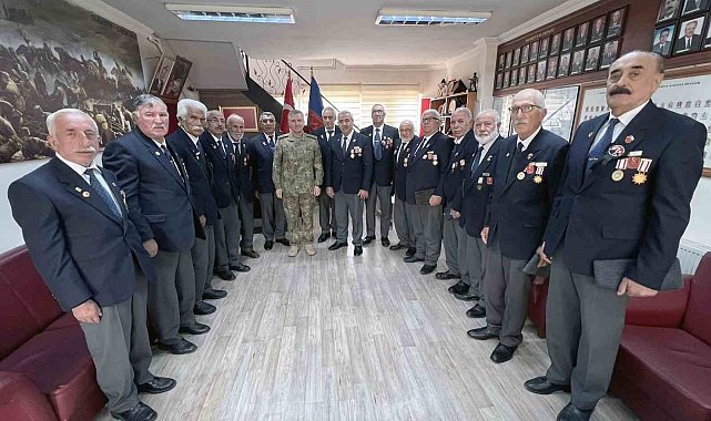 3. Ordu Komutanı Korgeneral Altuğ'dan Muharip Gaziler Derneği'ne ziyaret
