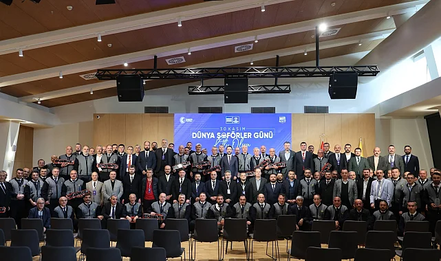 30 Kasım Dünya Şoförler Günü'ne özel kutlama