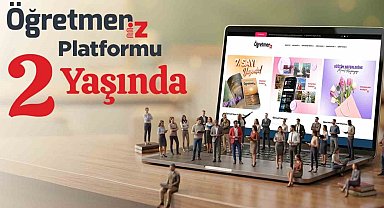 'ÖğretmenİZ' platformu 2 yaşında