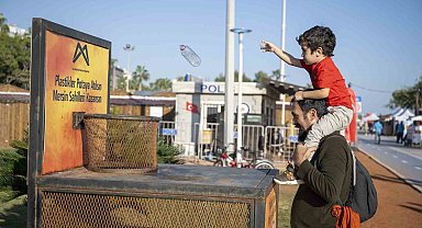 'Plastiksiz Mersin Sahilleri' projesi ile 10 ayda 1 ton plastik toplandı