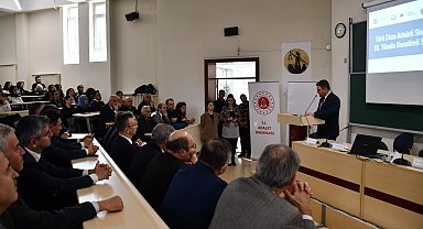 'Türk Ceza Adalet Sisteminde 20. Yılında Denetimli Serbestlik' konferansı yapıldı