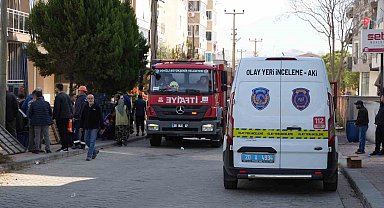 5 katlı binada meydana gelen yangın korkuya neden oldu