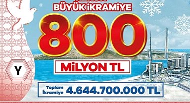 800 milyon TL ikramiyeli yılbaşı biletleri dağıtıma çıkıyor