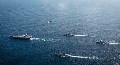 ABD donanmasından "Güney Mızrağı Operasyonu" açıklaması: "Dünyanın en büyük uçak gemisi USS Gerald R. Ford Karayip Denizi'nde"