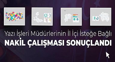 Adalet'te Yazı İşleri Müdürlerinin nakil talepleri sonuçlandı