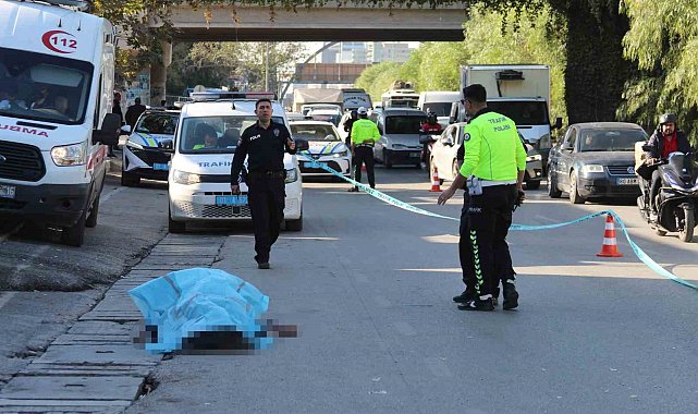 Adana'da otomobilin çarptığı yaşlı adam öldü