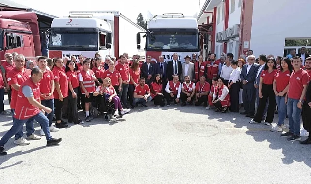 Adana'dan Gazze'ye insani yardım