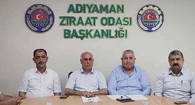 Adıyaman'ın tarım sorunu Cumhurbaşkanına iletildi