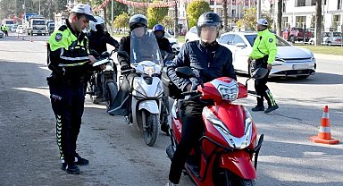 Adıyaman'da motosiklet denetimleri hız kesmiyor