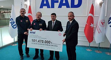 AFAD Başkanı Pehlivan: "Toplamda 102 bin 600 ton malzeme Gazze'ye ulaştırılmak üzere ülkemizden yola çıkartıldı"