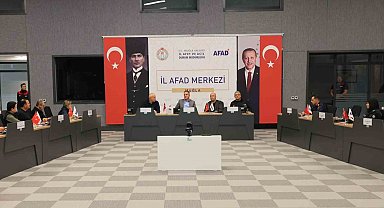 AFAD Koordinasyon toplantısı Vali Akbıyık başkanlığında yapıldı