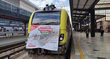 AFAD'tan Afganistan'a yardım eli: 24. İyilik Treni yola çıktı
