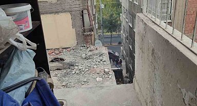 Ağır hasarlı bina yıkılırken sağlam bina zarar gördü, itiraza 'hasar tespitine yer yok' cevabı geldi