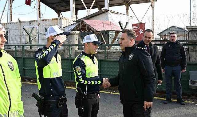 Ağrı Emniyet Müdürü Önder, trafik denetimlerini inceledi