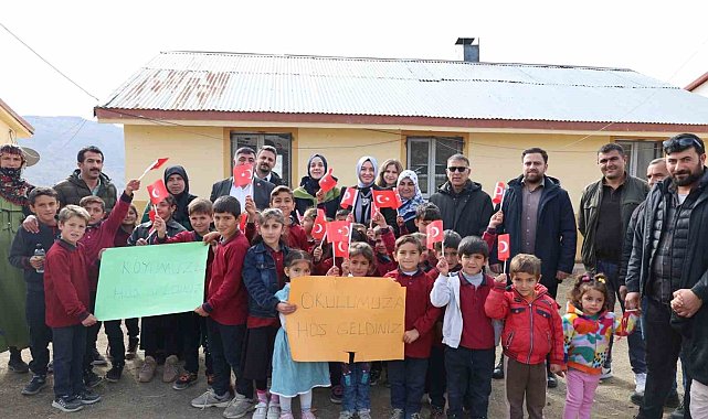 Ağrı'da "Okulum Beni Bekler Projesi" ile 9 yaşındaki öğrenci yeniden okula döndü