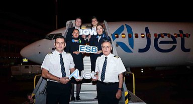 AJet'in Ankara-Bağdat Hattı açıldı