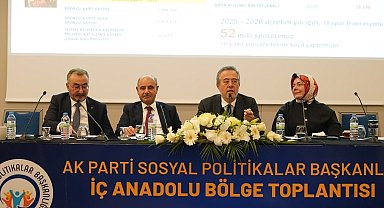 AK Parti Sosyal Politikalar Başkanlığı İç Anadolu Bölge Toplantısı Kayseri'de gerçekleştirildi